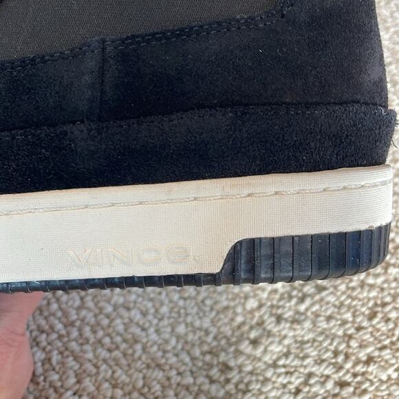 Vince Rhys Chelsea Suede Short Sneaker Boots Water Repellent Women’s size 10 - Picture 15 of 16